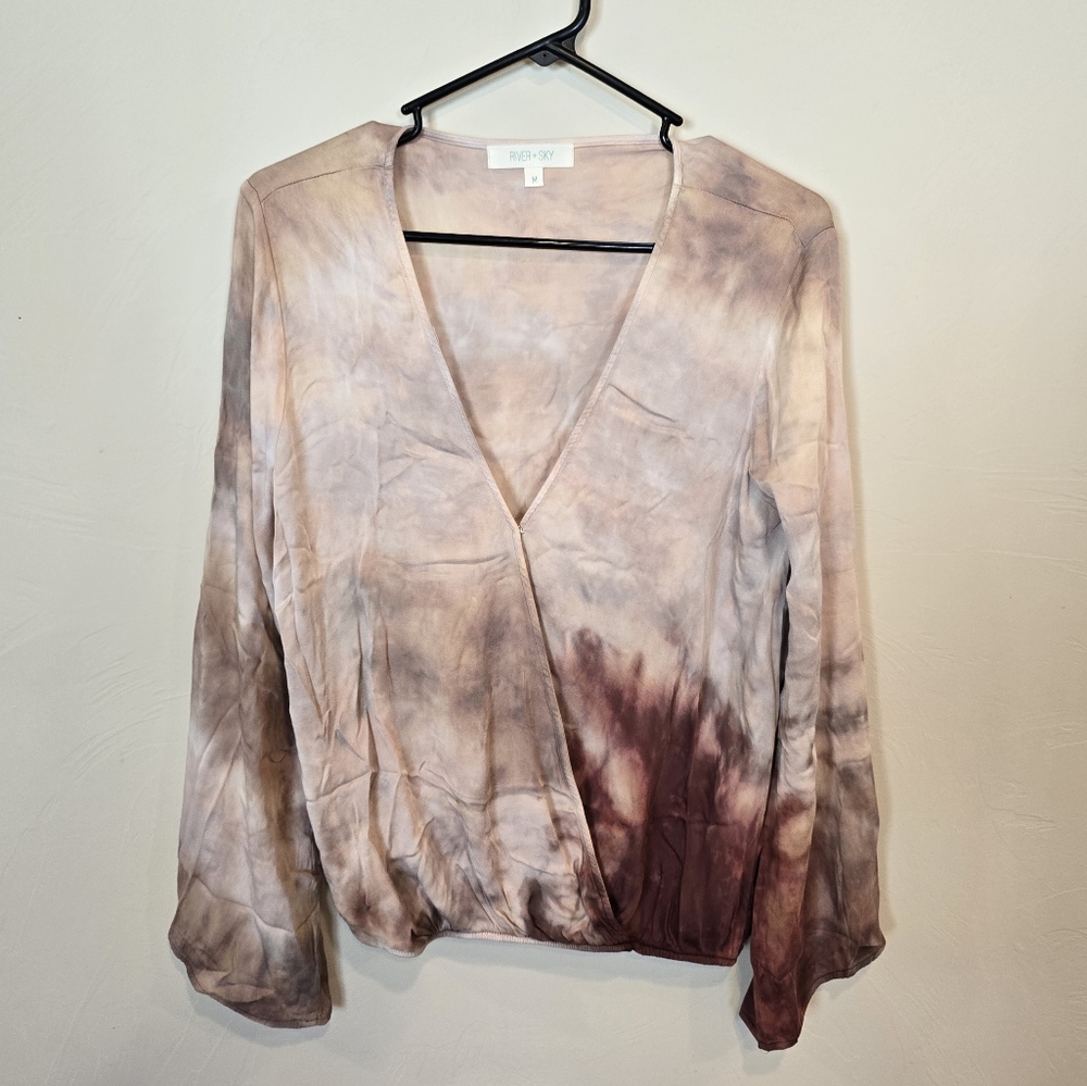 RIVER + SKY Rowan Blouse, Kilim Color